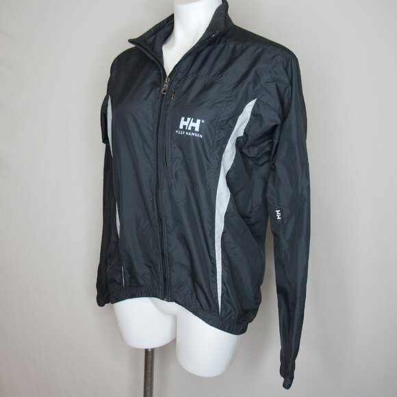 Helly Hansen Black Lighweight Windbreakser Cycling Jacket Men's S Small - Picture 5 of 8